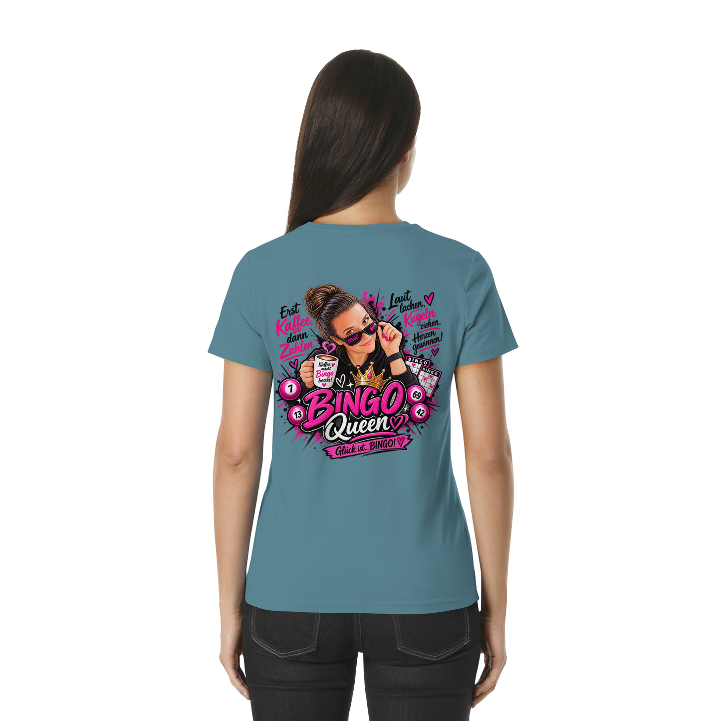 Bingo Fan Shirts - Ladies Premium Shirt