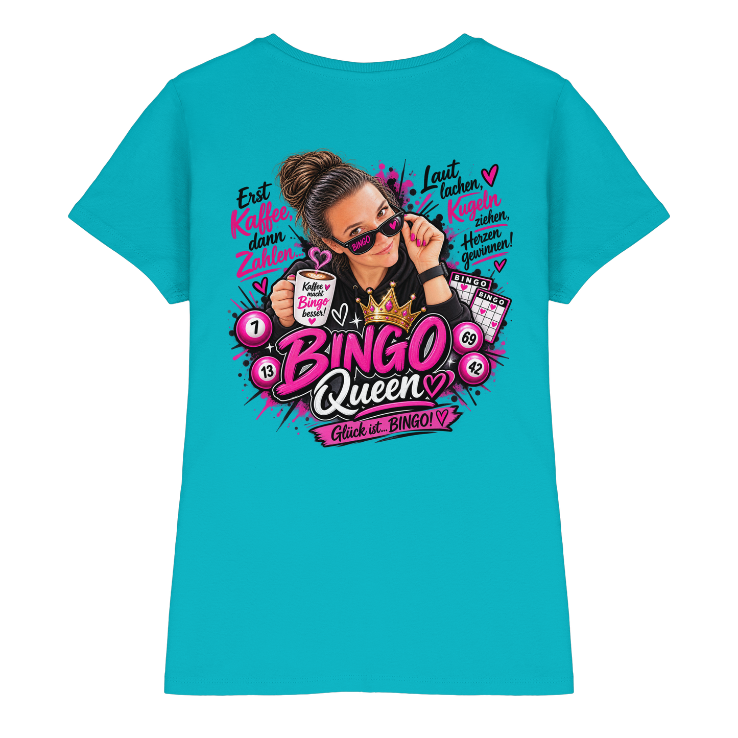 Bingo Fan Shirts - Ladies Premium Shirt