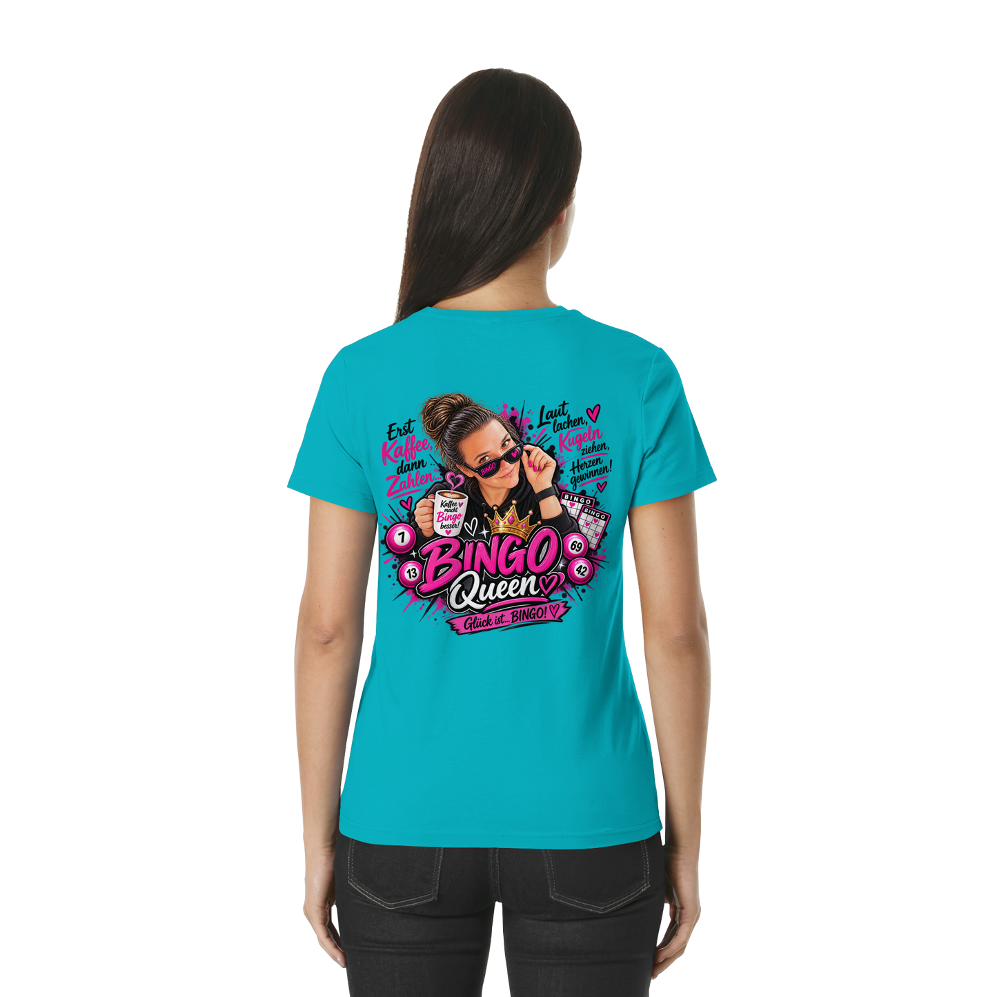 Bingo Fan Shirts - Ladies Premium Shirt