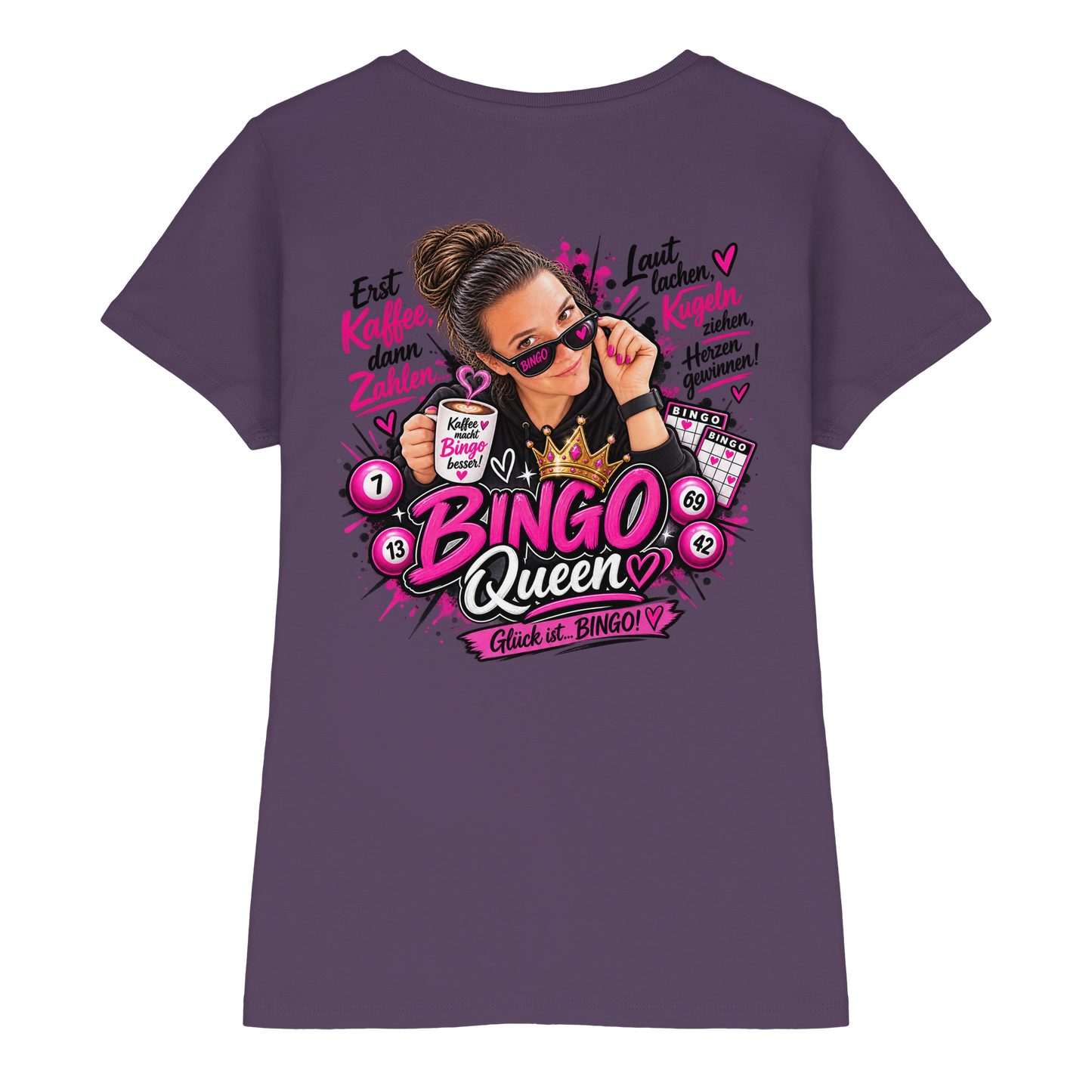 Bingo Fan Shirts - Ladies Premium Shirt