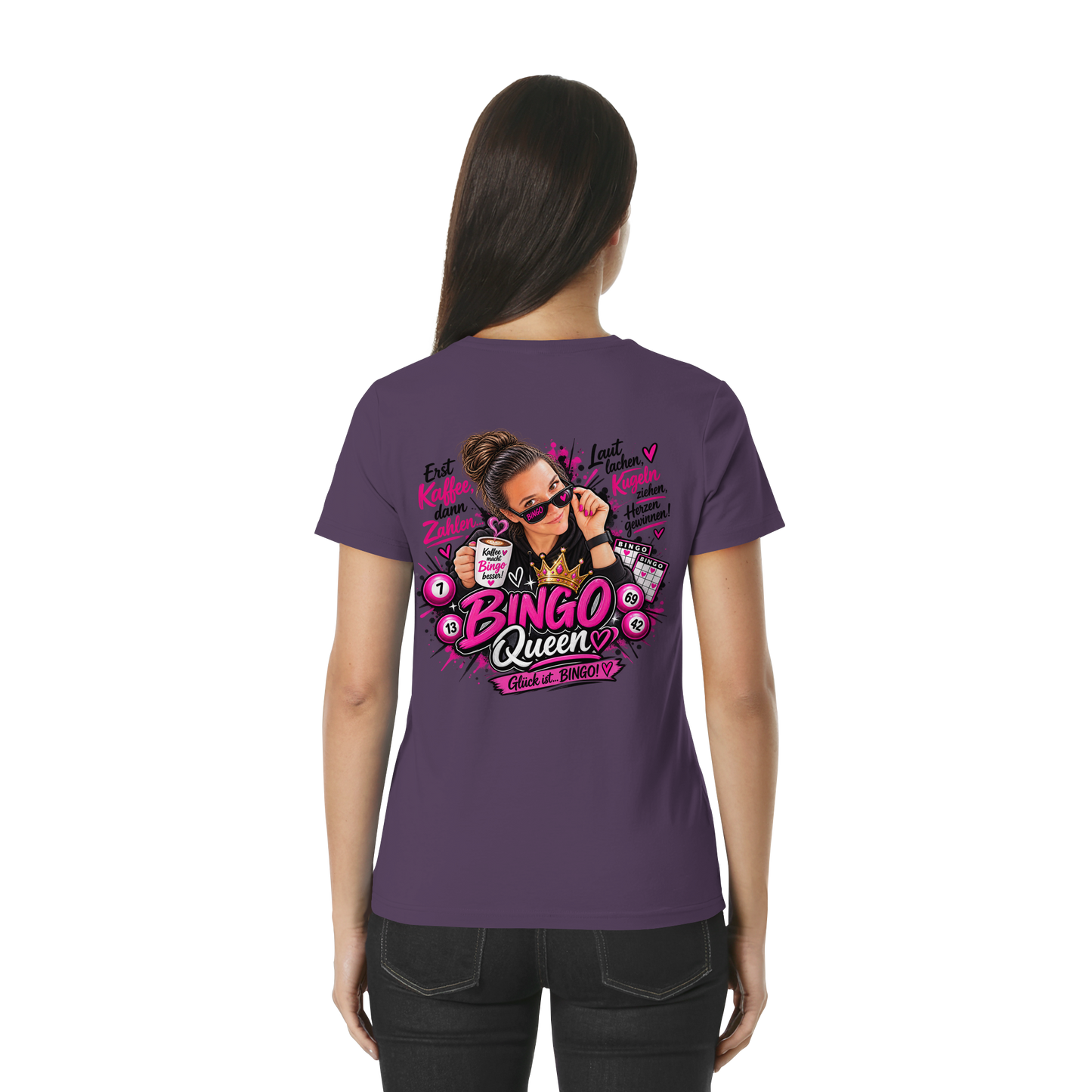Bingo Fan Shirts - Ladies Premium Shirt
