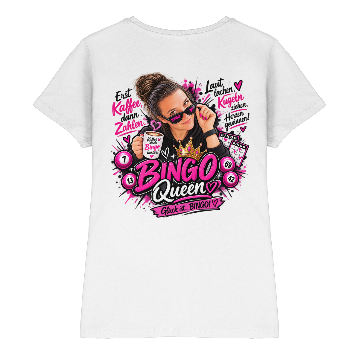 Bingo Fan Shirts - Ladies Premium Shirt