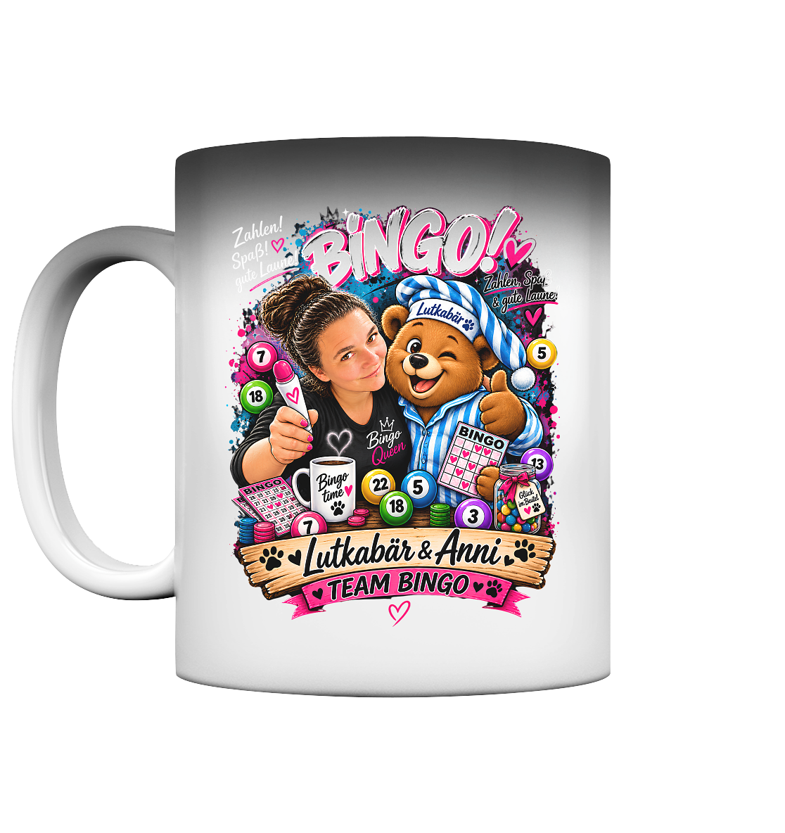 Bingo Fan Artikel Anni - Magic Mug