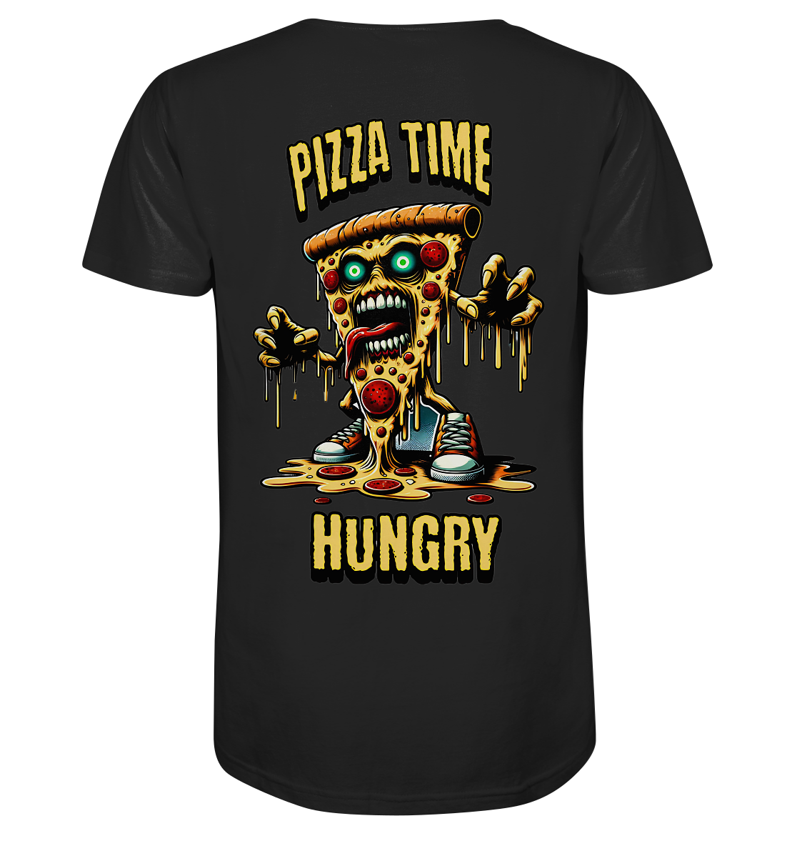 Pizza Time Hungry - Organic Shirt