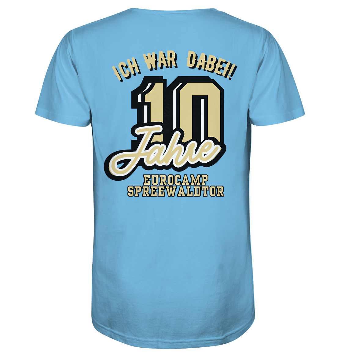 Fan Shirt Eurocamp - Organic Shirt