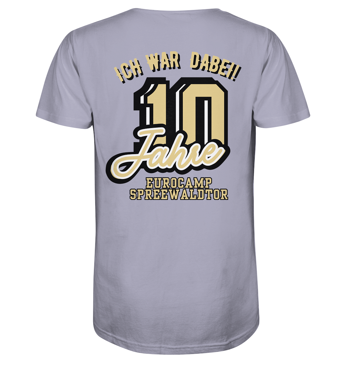 Fan Shirt Eurocamp - Organic Shirt