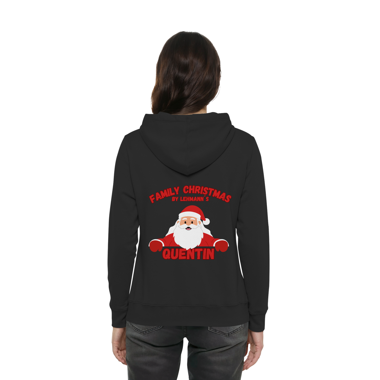 Family Christmas - Womens Organic Hoodie B&C