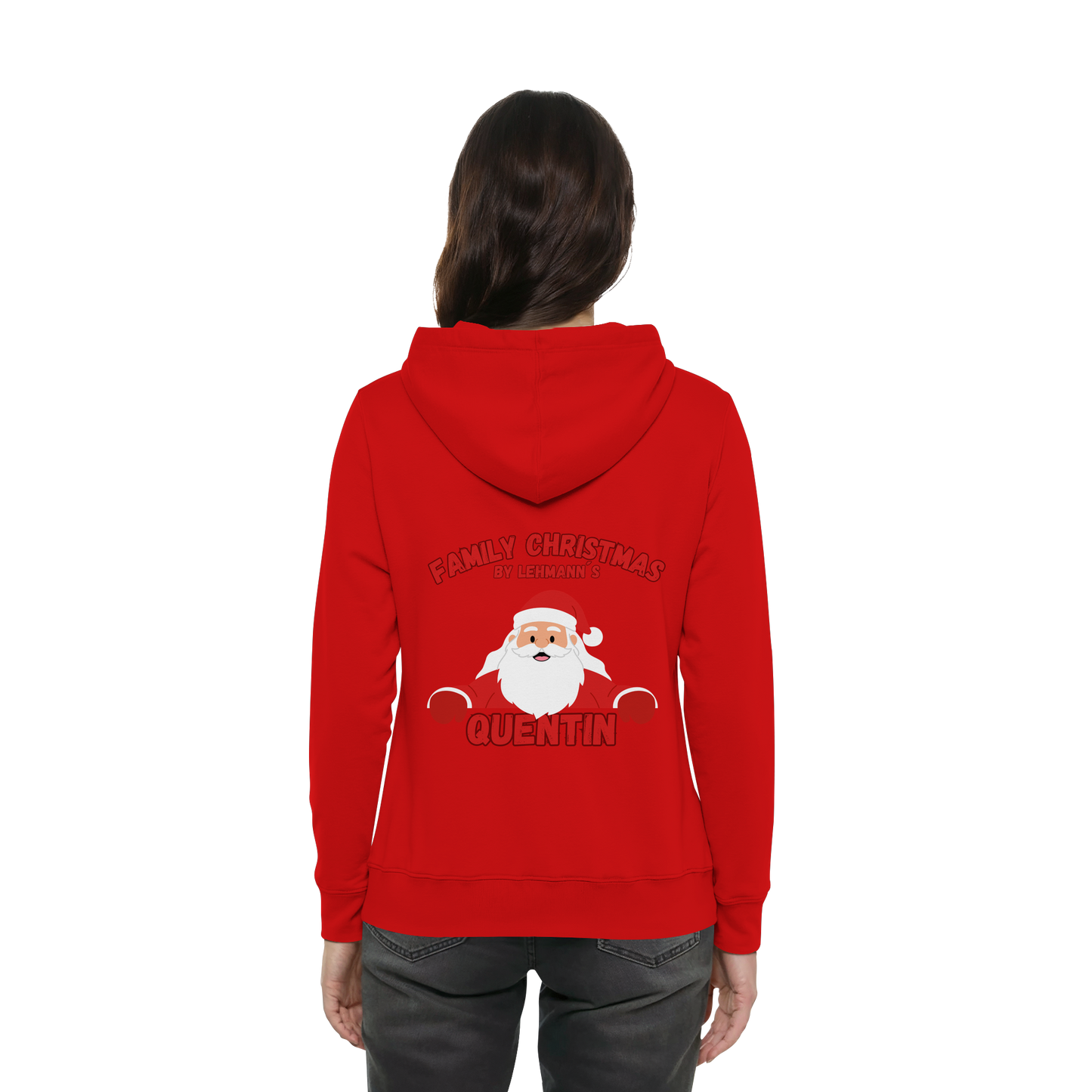 Family Christmas - Womens Organic Hoodie B&C