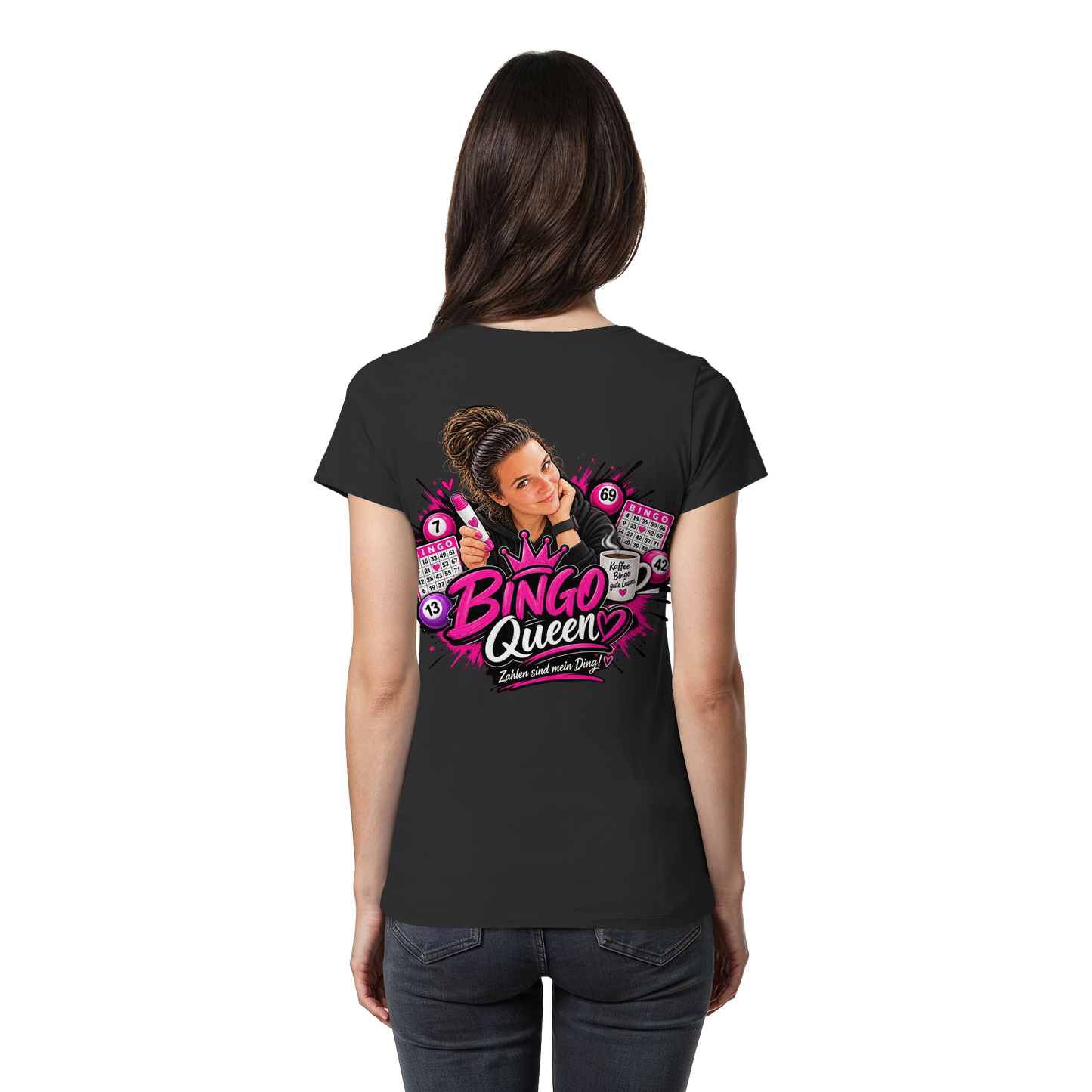 Bingo Fan Artikel Anni - Womens Premium Classic T-Shirt