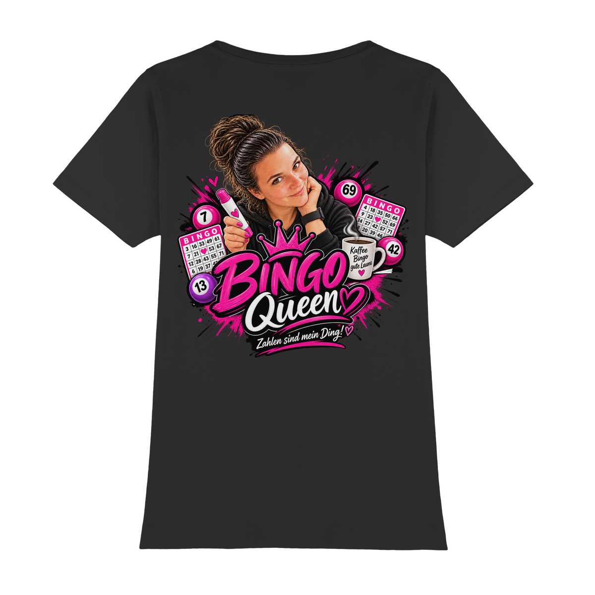 Bingo Fan Artikel Anni - Womens Premium Classic T-Shirt