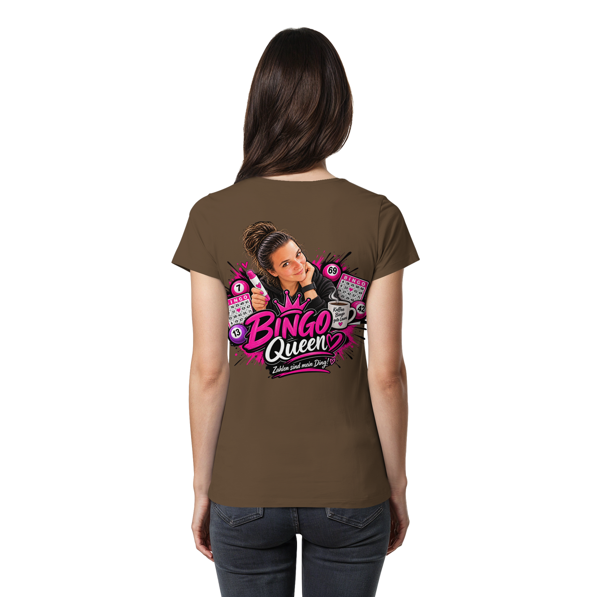 Bingo Fan Artikel Anni - Womens Premium Classic T-Shirt