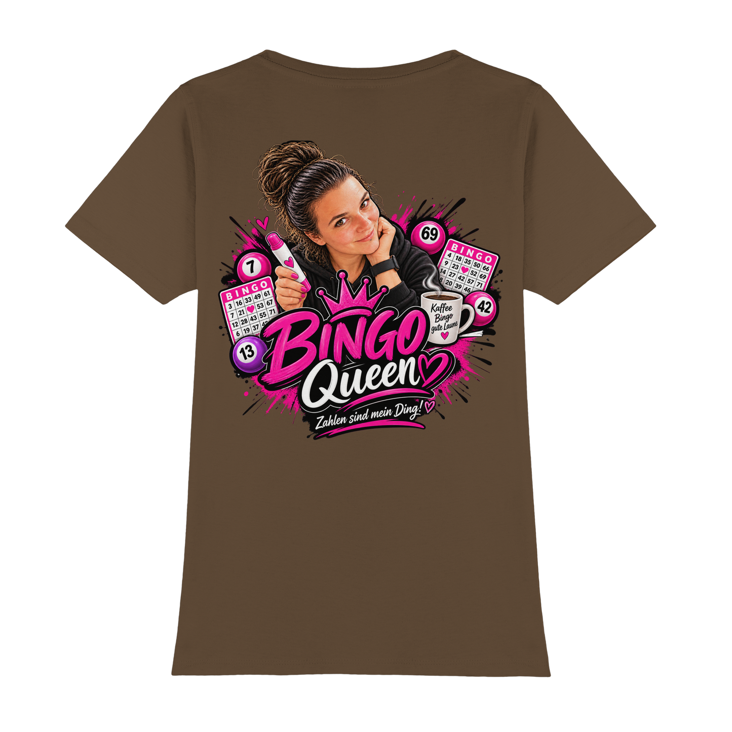 Bingo Fan Artikel Anni - Womens Premium Classic T-Shirt