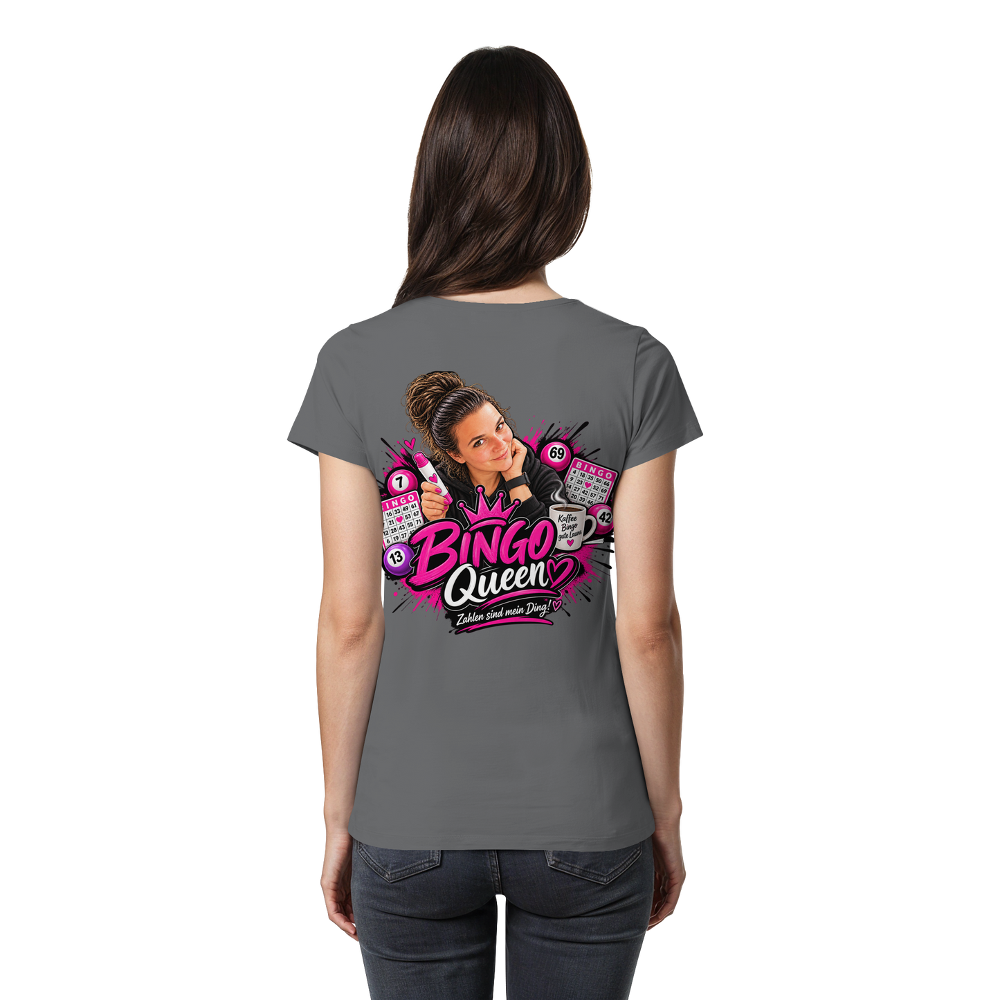Bingo Fan Artikel Anni - Womens Premium Classic T-Shirt