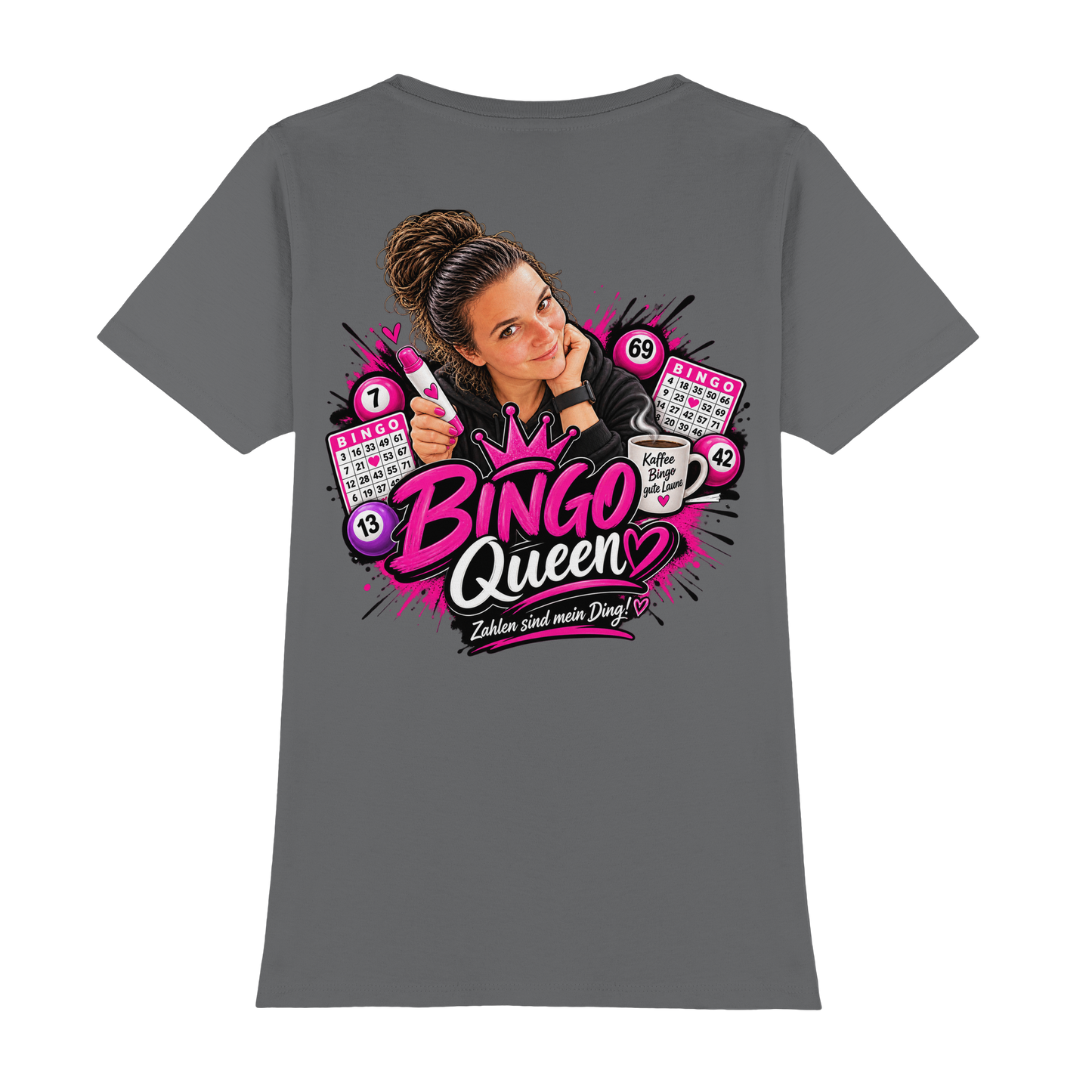 Bingo Fan Artikel Anni - Womens Premium Classic T-Shirt
