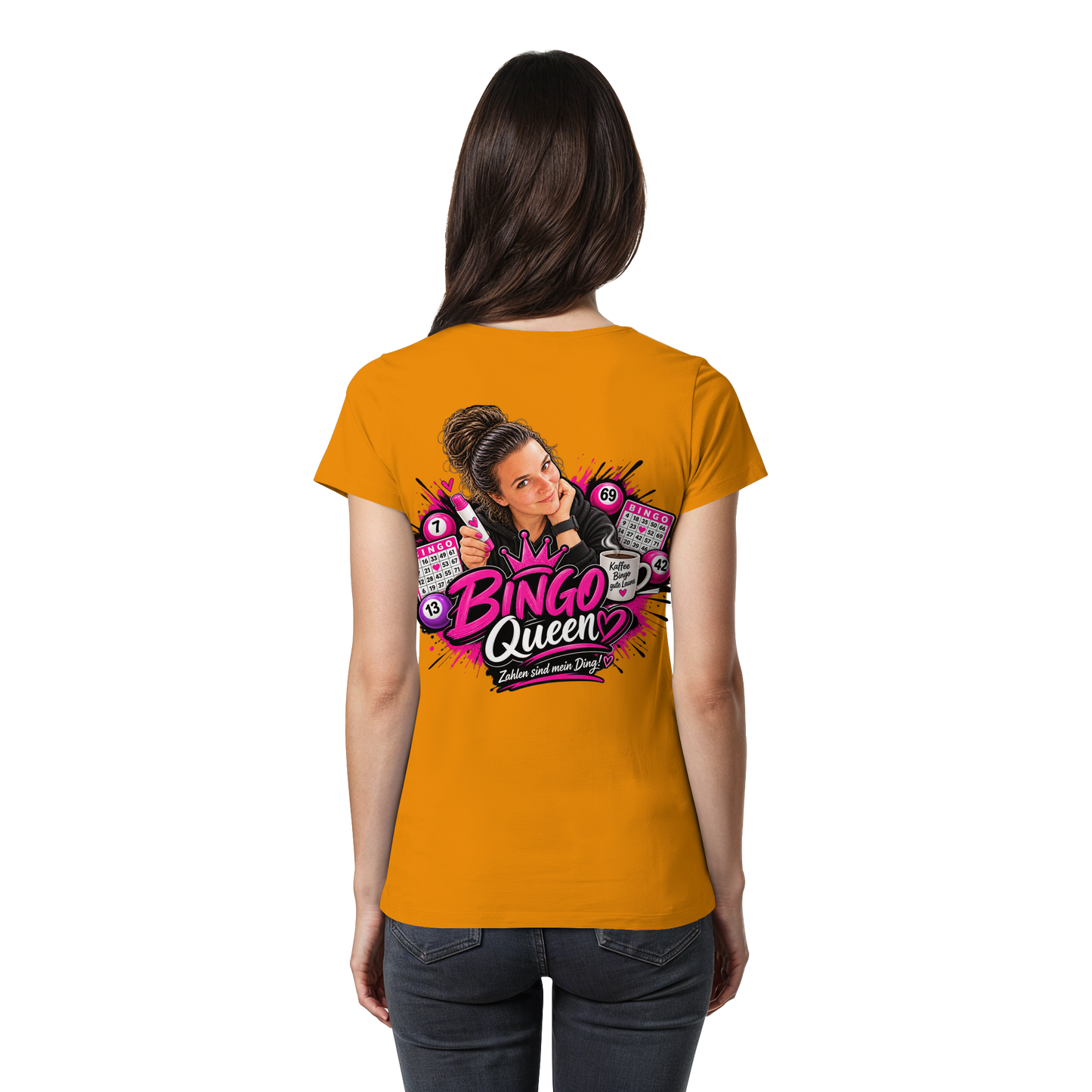 Bingo Fan Artikel Anni - Womens Premium Classic T-Shirt