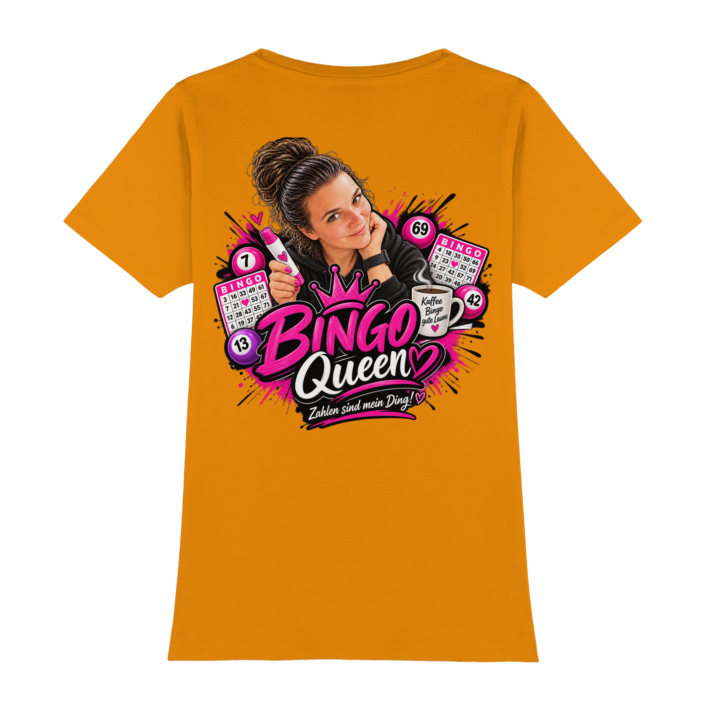 Bingo Fan Artikel Anni - Womens Premium Classic T-Shirt