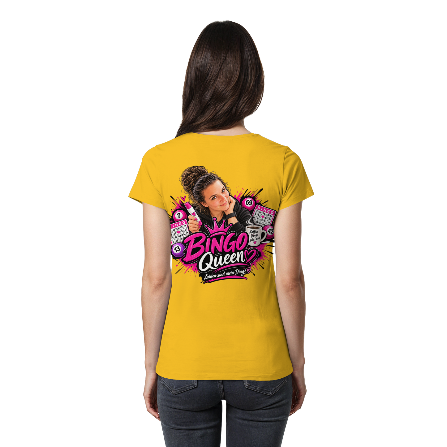Bingo Fan Artikel Anni - Womens Premium Classic T-Shirt