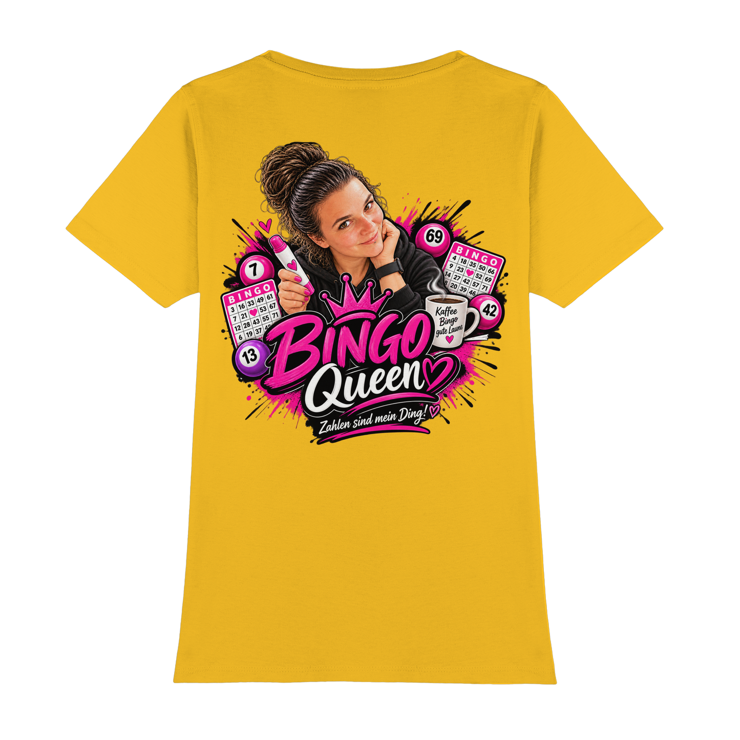 Bingo Fan Artikel Anni - Womens Premium Classic T-Shirt