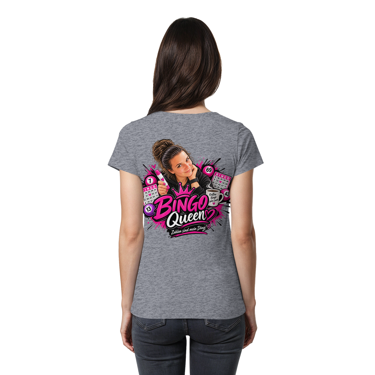 Bingo Fan Artikel Anni - Womens Premium Classic T-Shirt