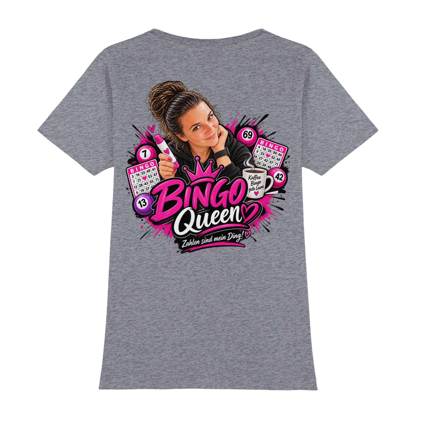 Bingo Fan Artikel Anni - Womens Premium Classic T-Shirt