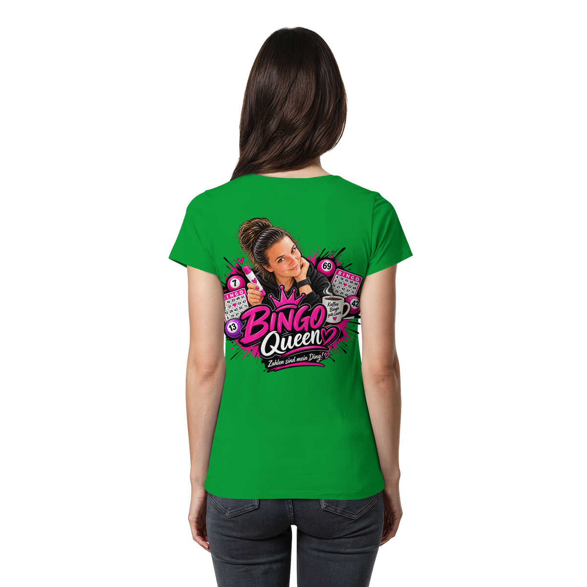 Bingo Fan Artikel Anni - Womens Premium Classic T-Shirt