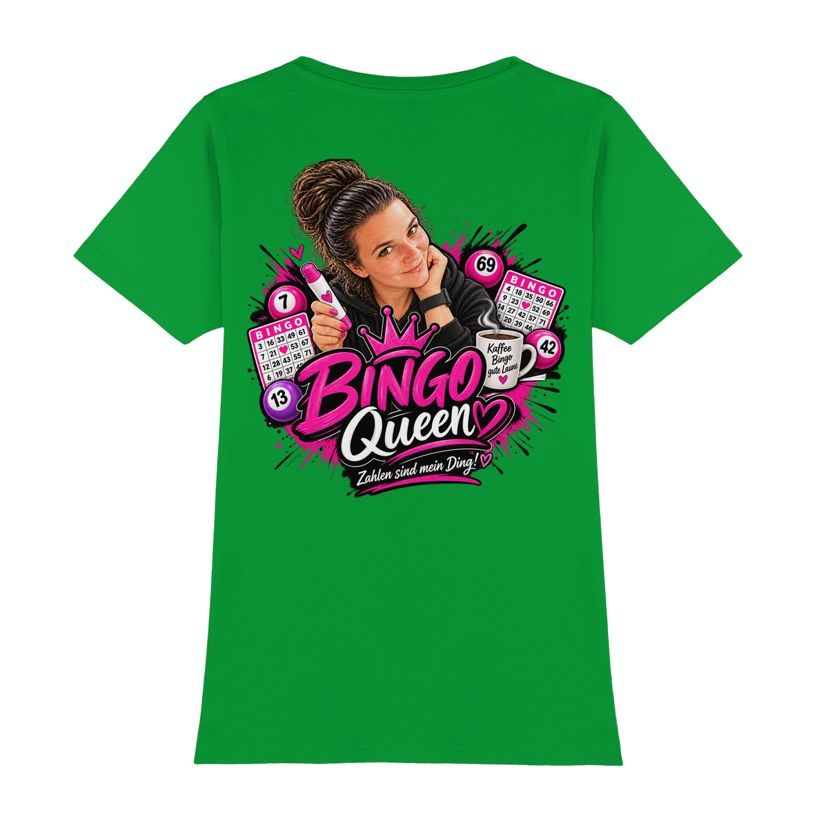 Bingo Fan Artikel Anni - Womens Premium Classic T-Shirt