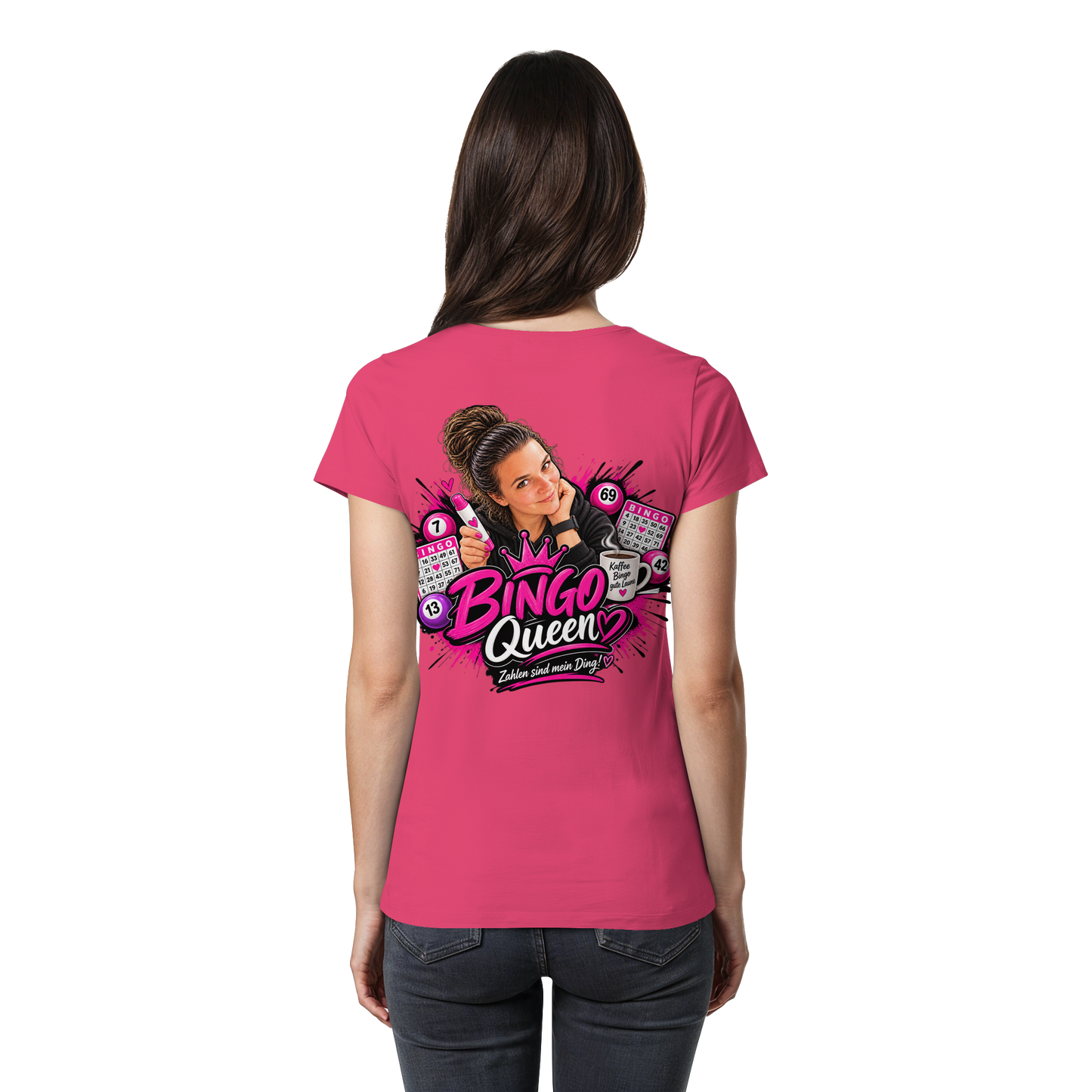Bingo Fan Artikel Anni - Womens Premium Classic T-Shirt