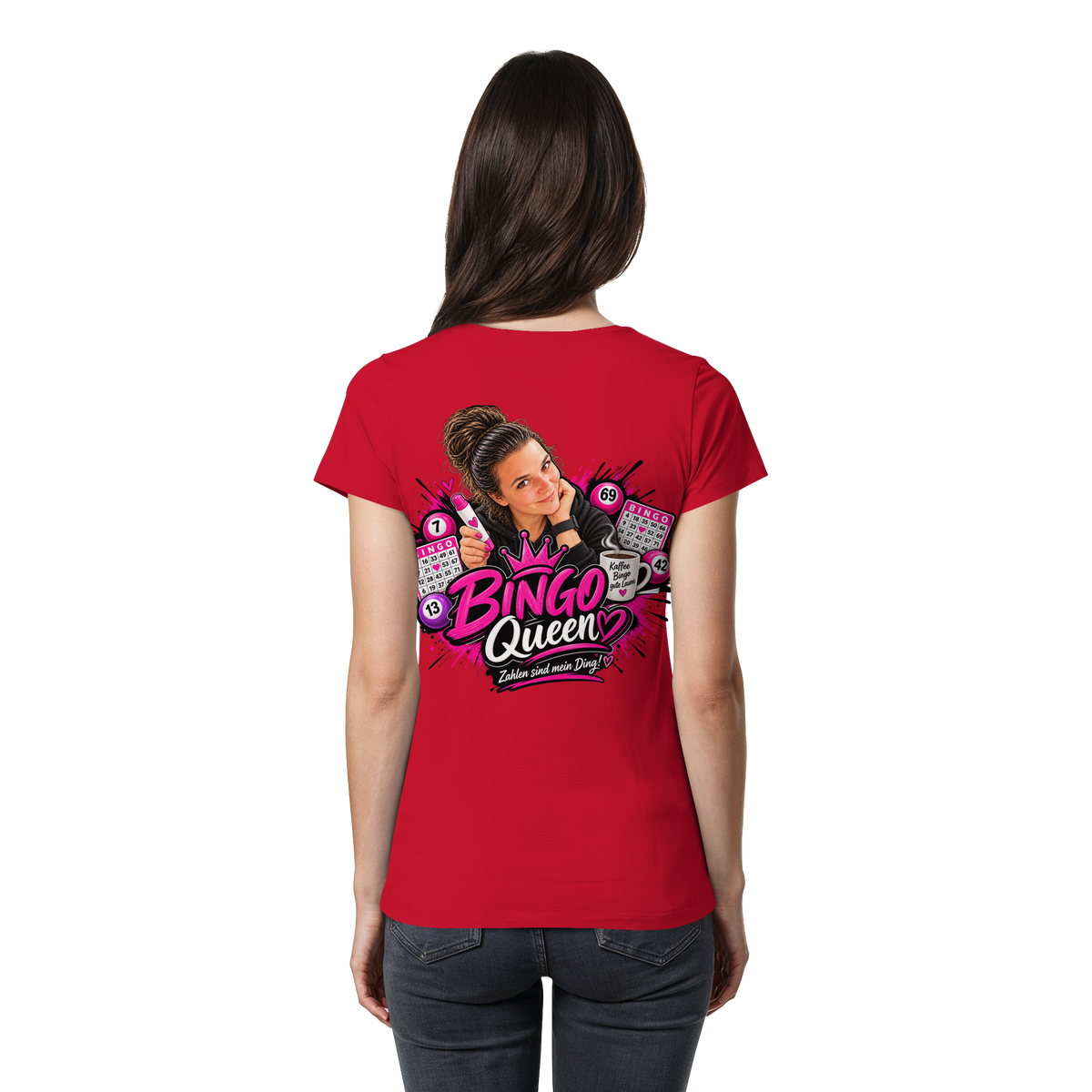 Bingo Fan Artikel Anni - Womens Premium Classic T-Shirt