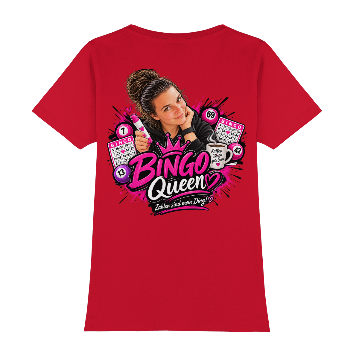 Bingo Fan Artikel Anni - Womens Premium Classic T-Shirt