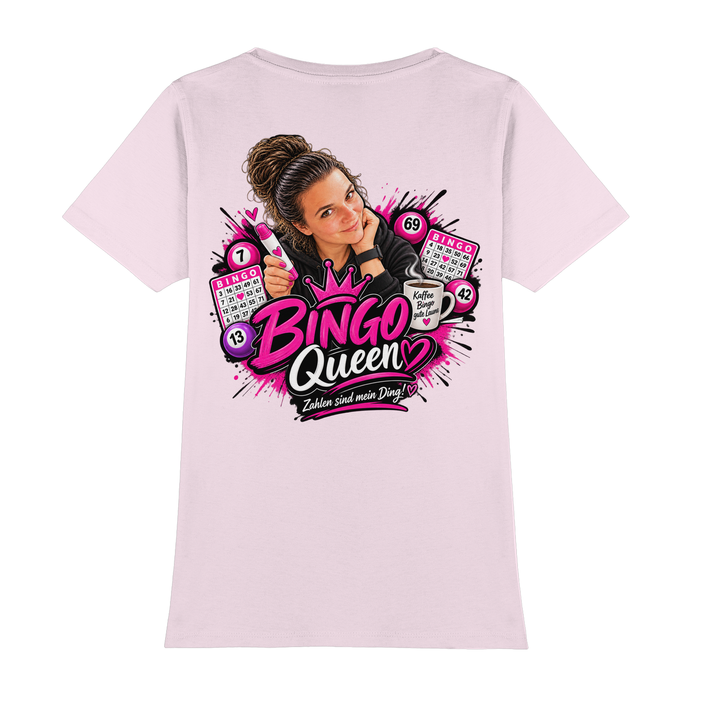 Bingo Fan Artikel Anni - Womens Premium Classic T-Shirt