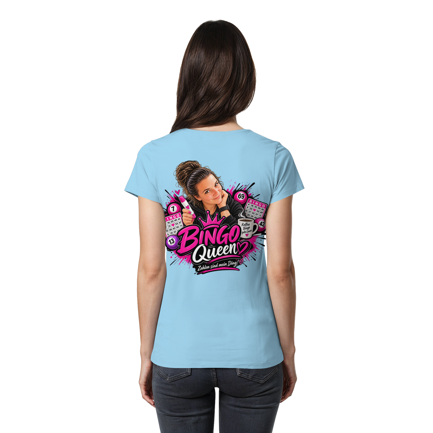 Bingo Fan Artikel Anni - Womens Premium Classic T-Shirt