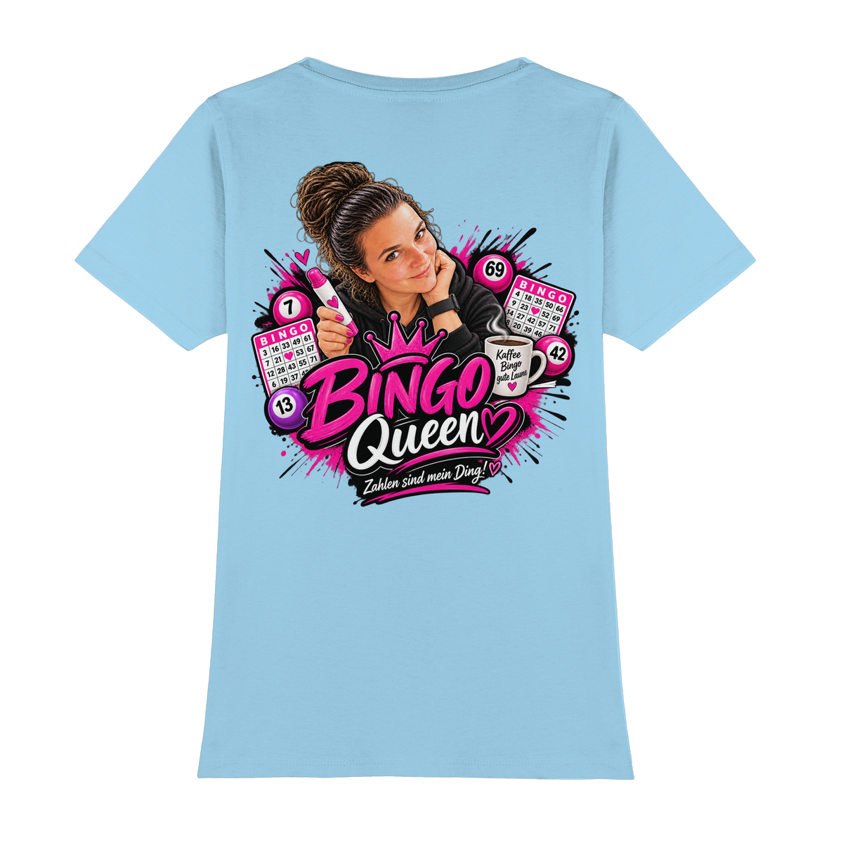 Bingo Fan Artikel Anni - Womens Premium Classic T-Shirt