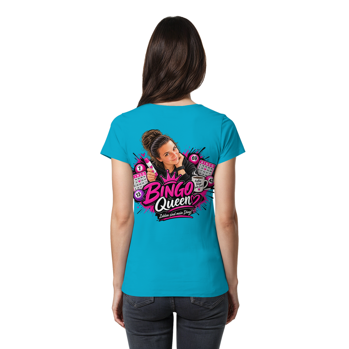 Bingo Fan Artikel Anni - Womens Premium Classic T-Shirt