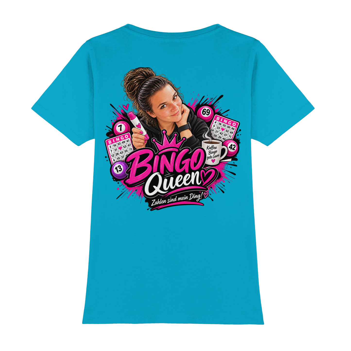 Bingo Fan Artikel Anni - Womens Premium Classic T-Shirt