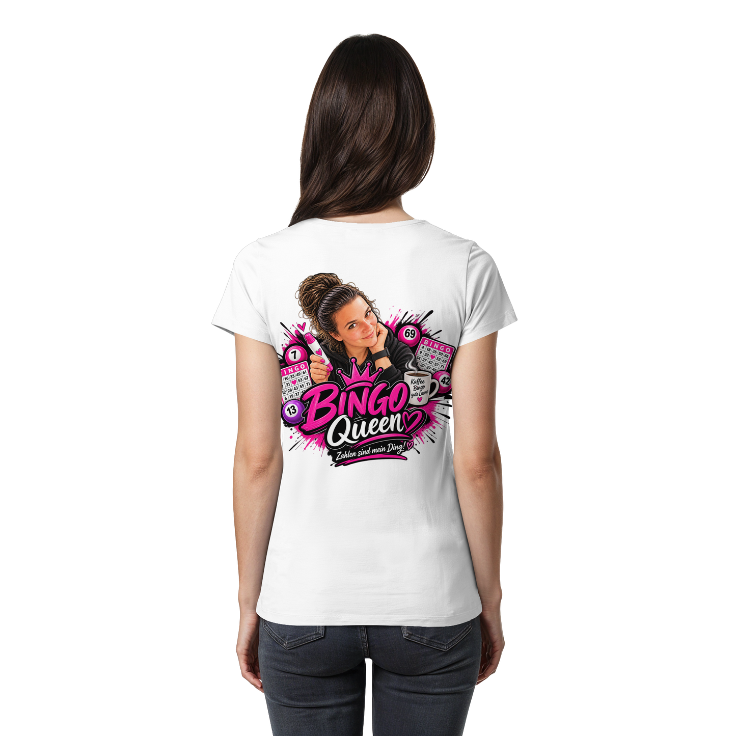 Bingo Fan Artikel Anni - Womens Premium Classic T-Shirt