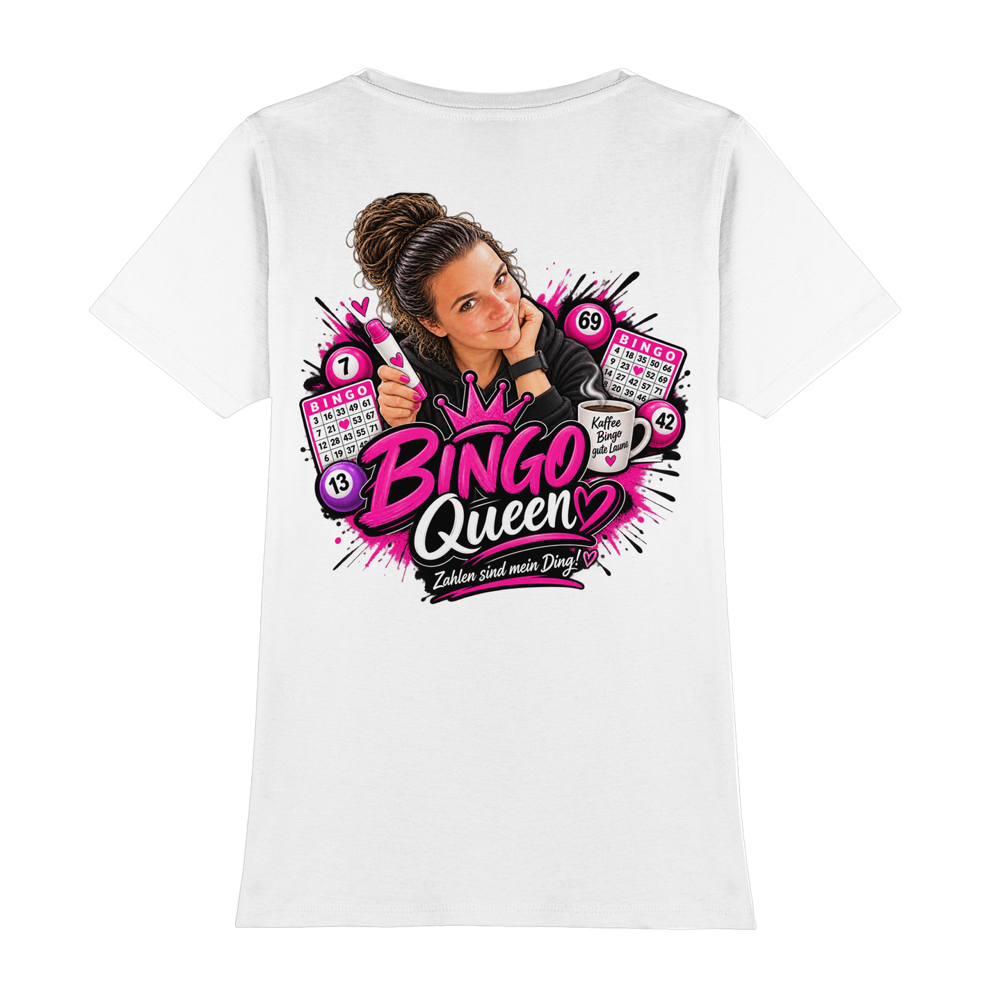 Bingo Fan Artikel Anni - Womens Premium Classic T-Shirt