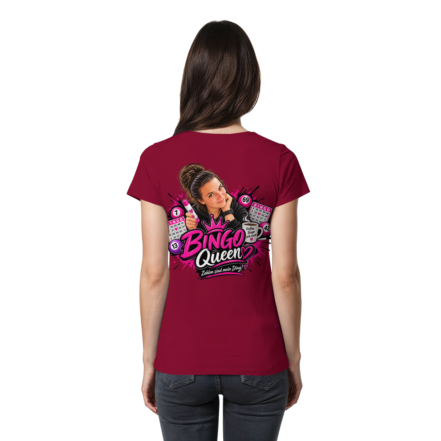 Bingo Fan Artikel Anni - Womens Premium Classic T-Shirt
