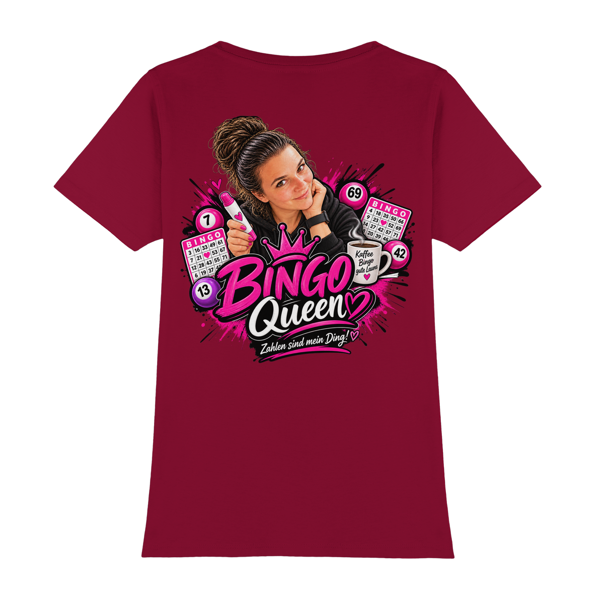 Bingo Fan Artikel Anni - Womens Premium Classic T-Shirt