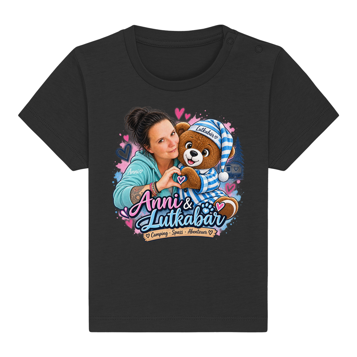 Lutkabär und Anni  - Baby Organic Shirt