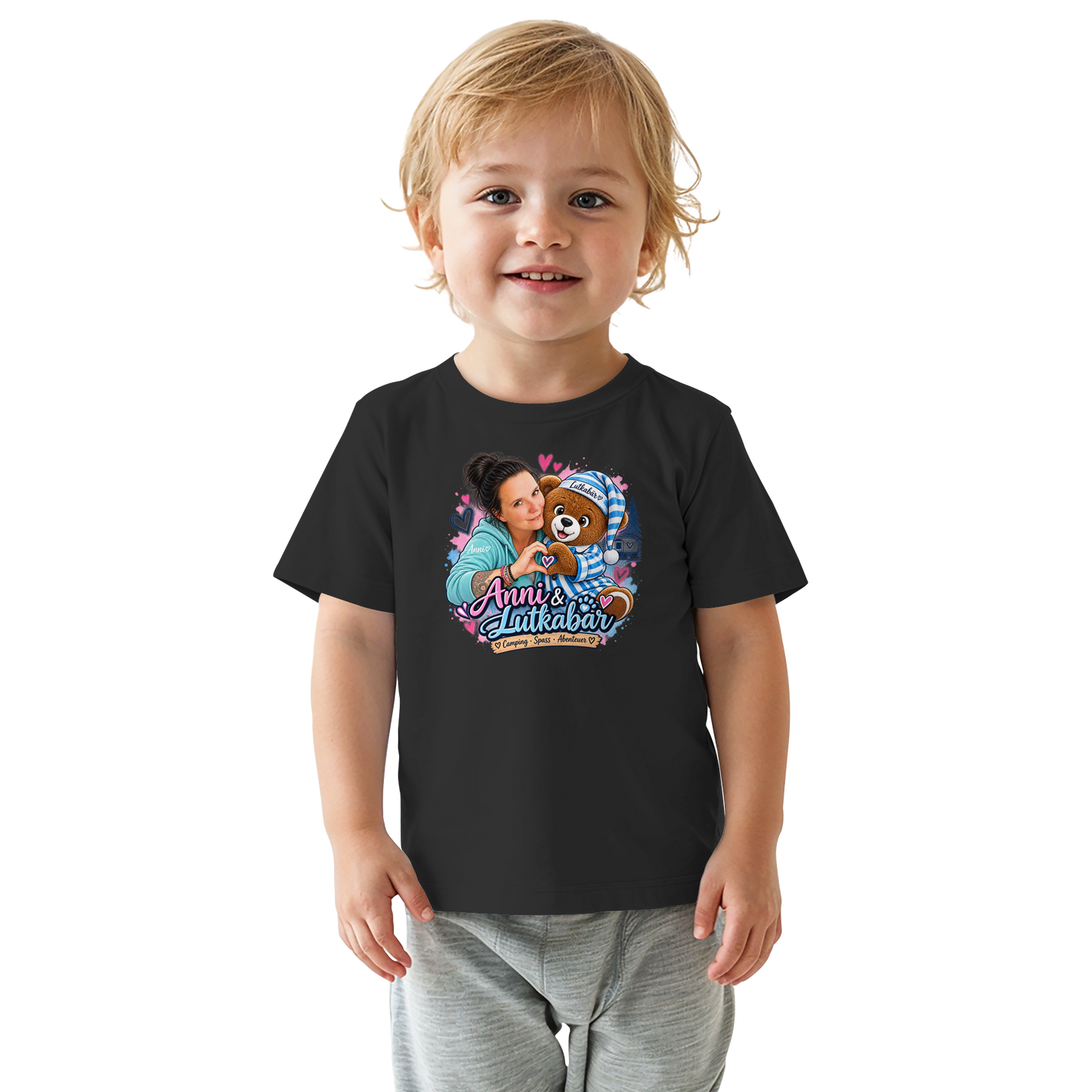 Lutkabär und Anni  - Baby Organic Shirt