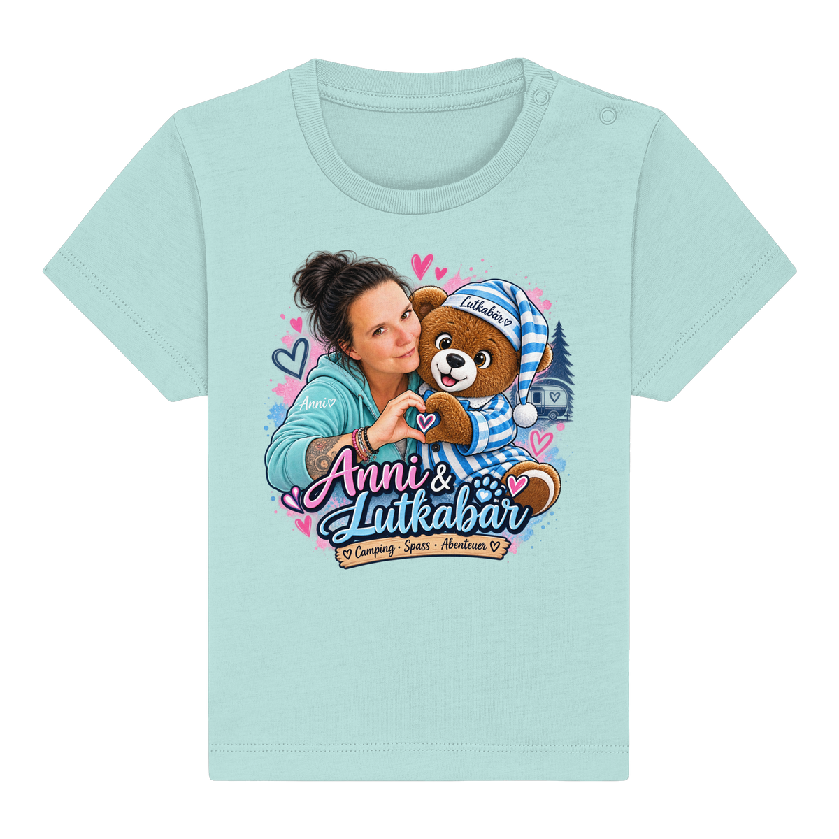 Lutkabär und Anni  - Baby Organic Shirt
