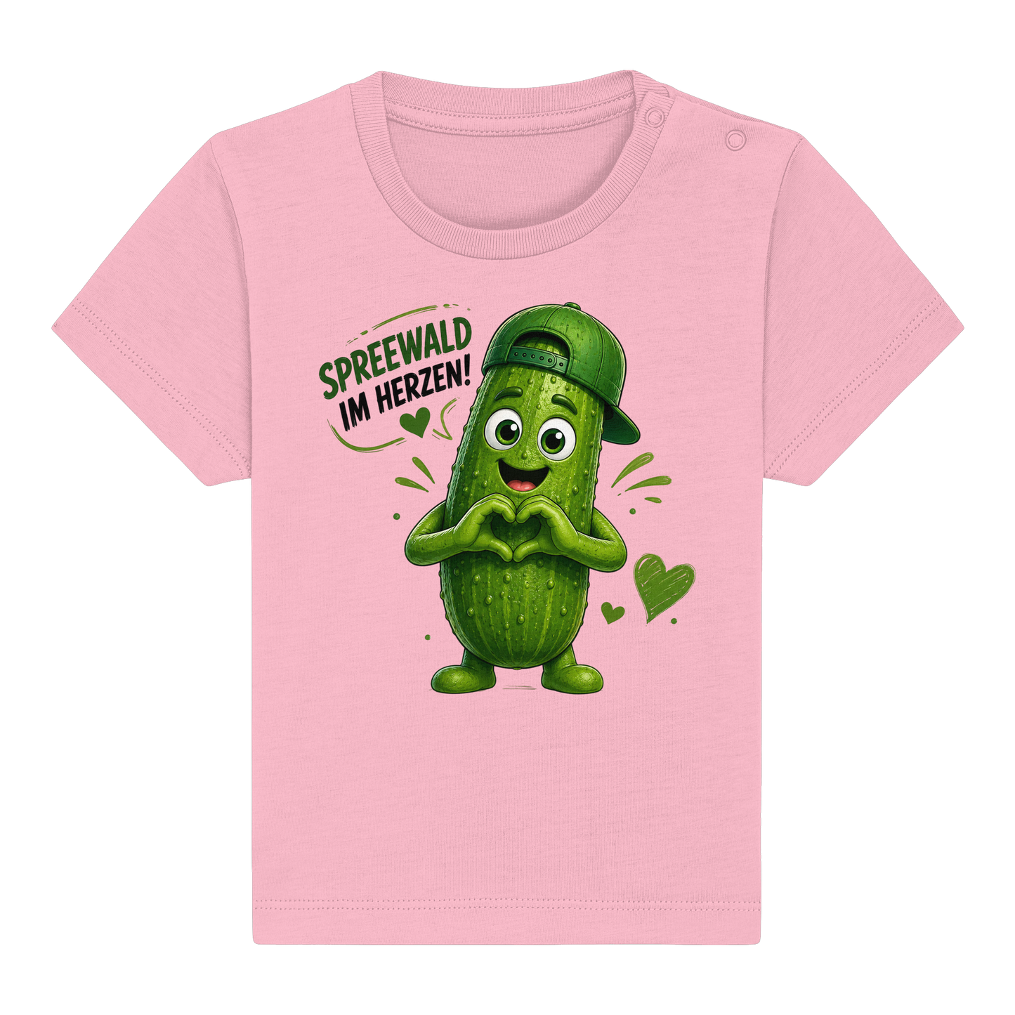 Gurki die Spreewaldgurke - Baby Organic Shirt