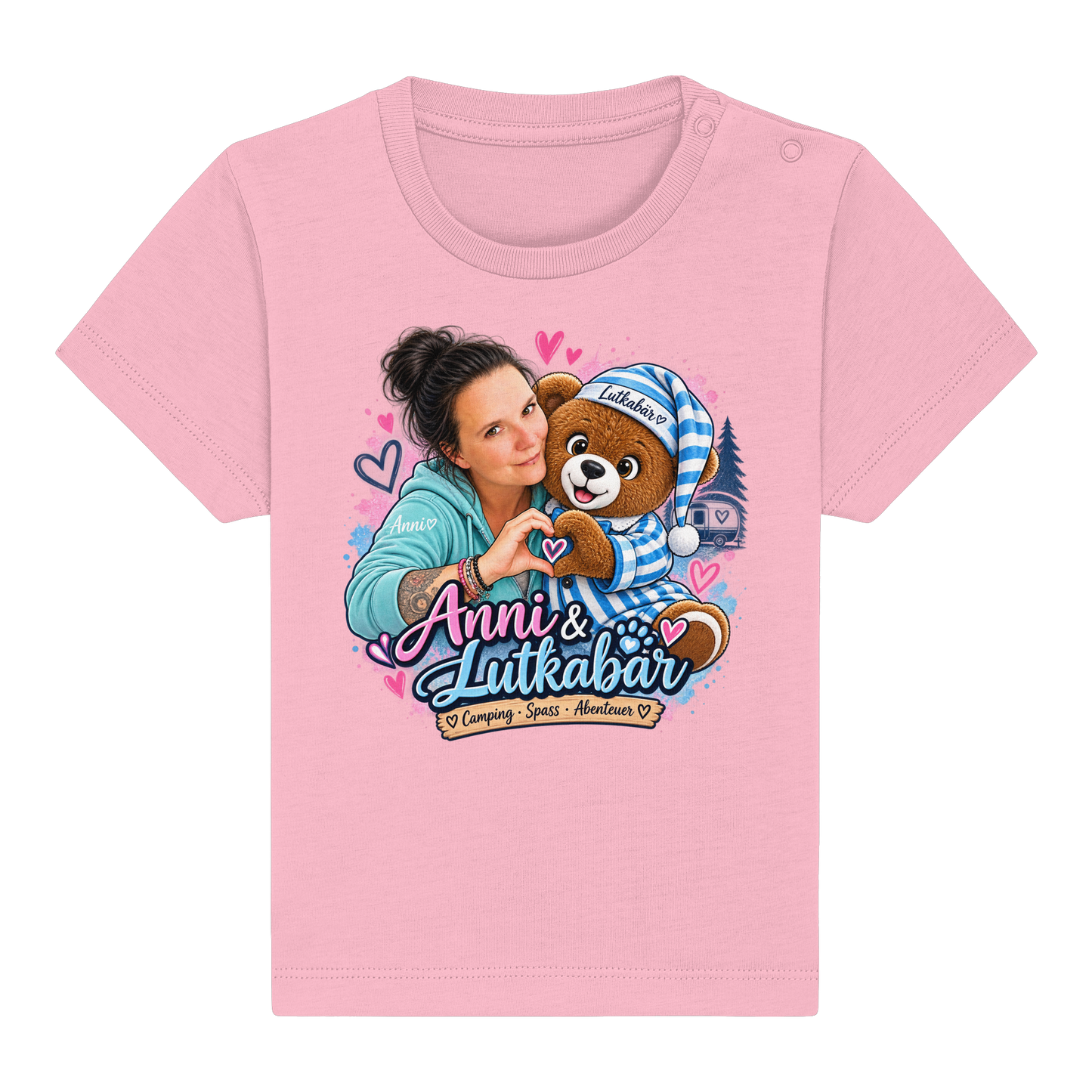 Lutkabär und Anni  - Baby Organic Shirt