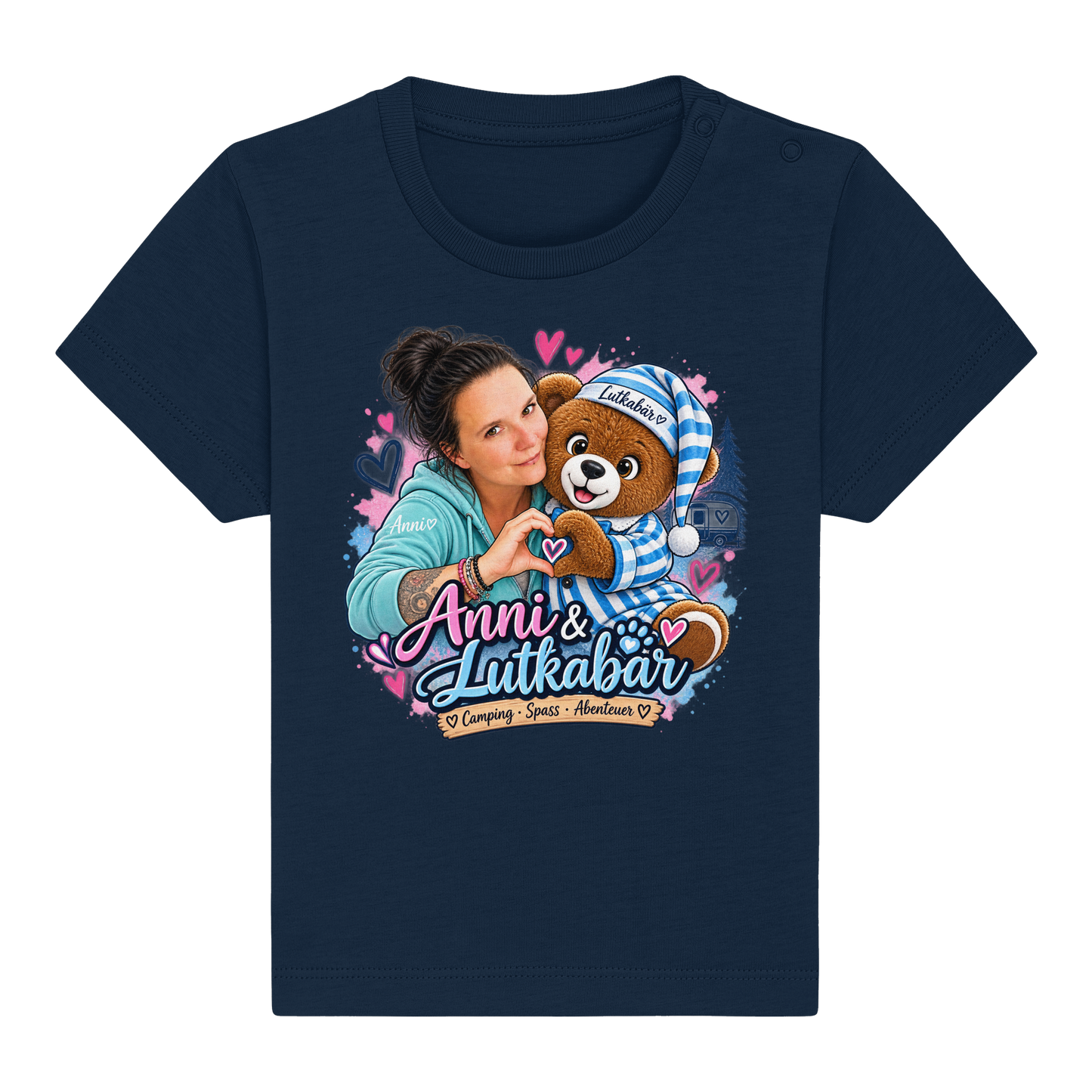 Lutkabär und Anni  - Baby Organic Shirt