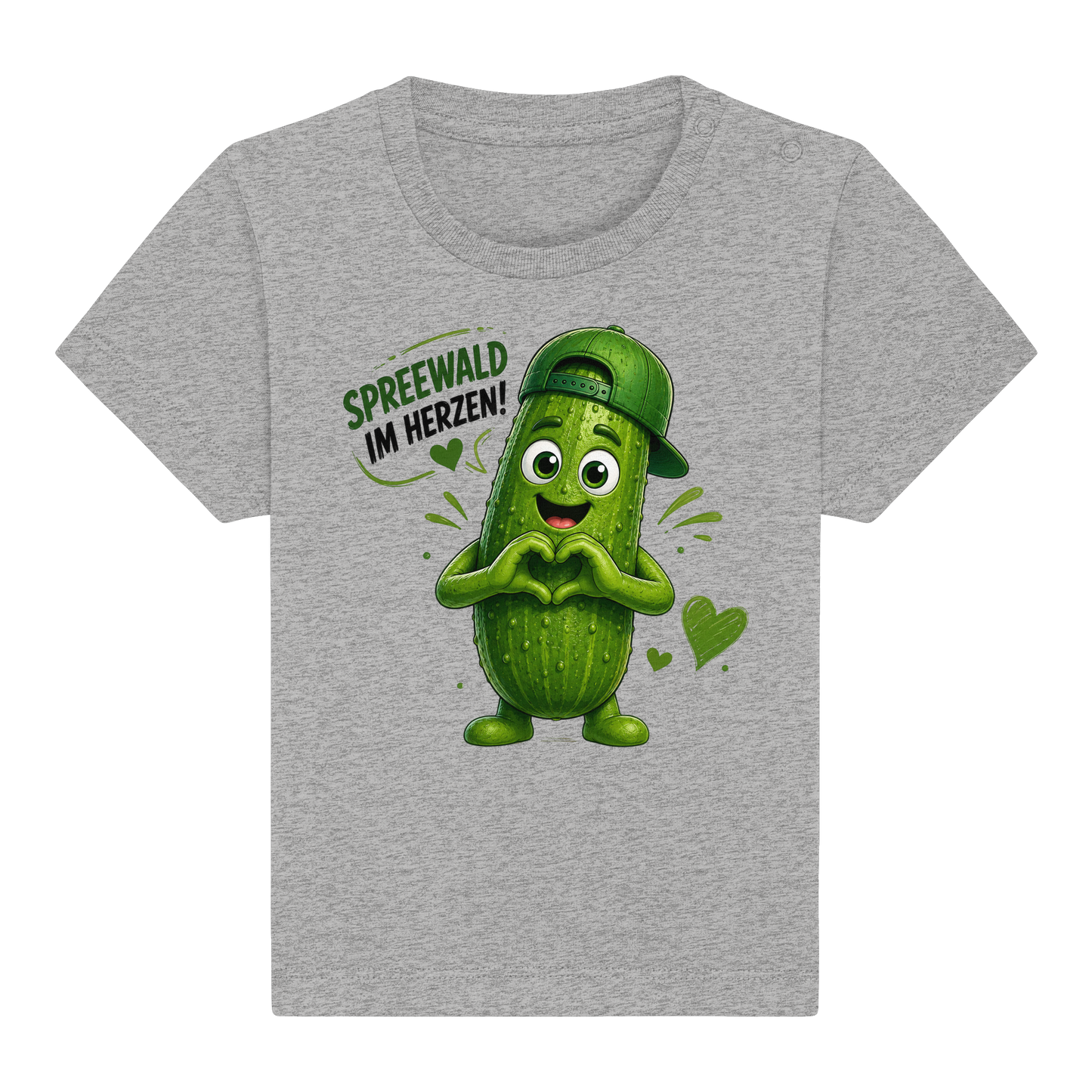 Gurki die Spreewaldgurke - Baby Organic Shirt