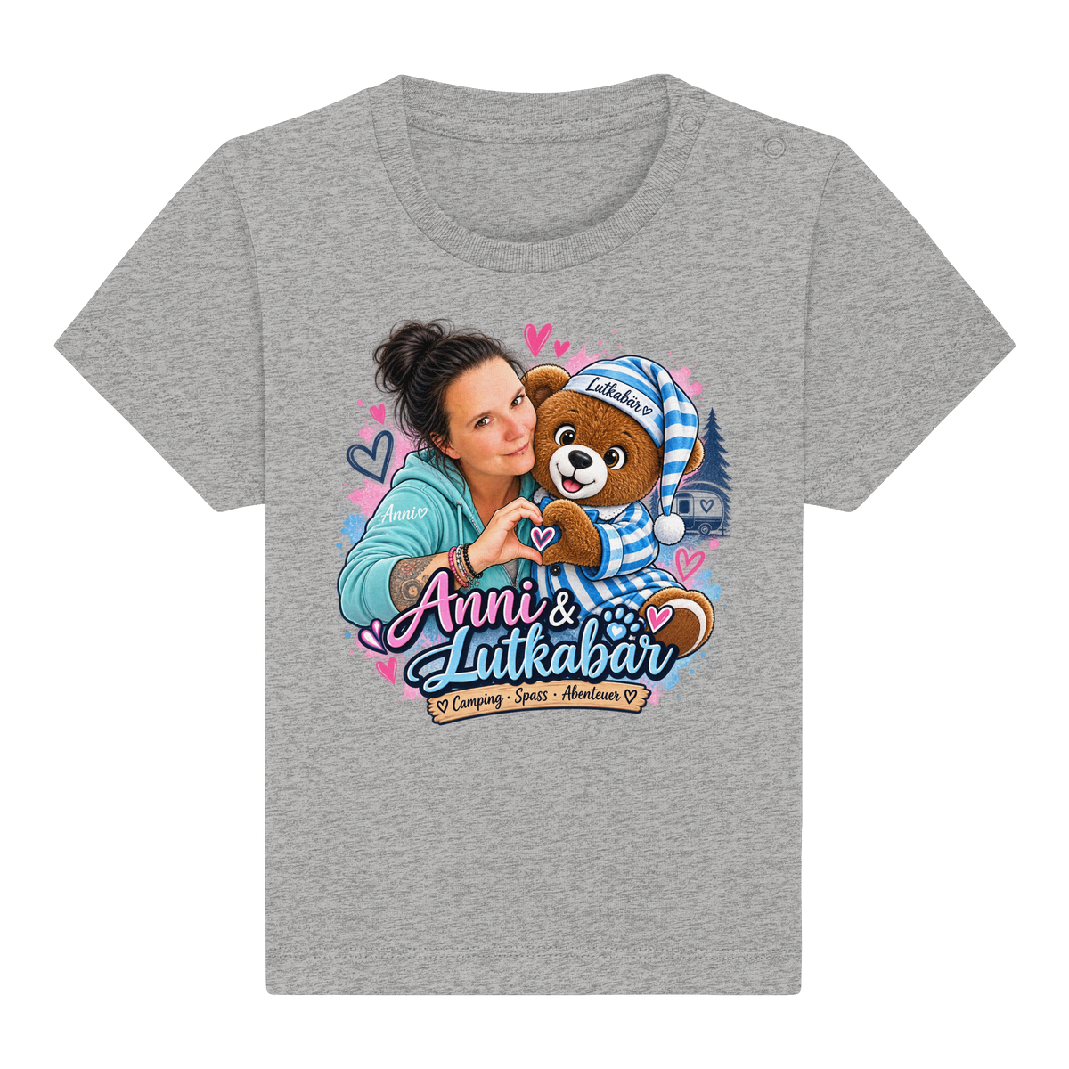 Lutkabär und Anni  - Baby Organic Shirt