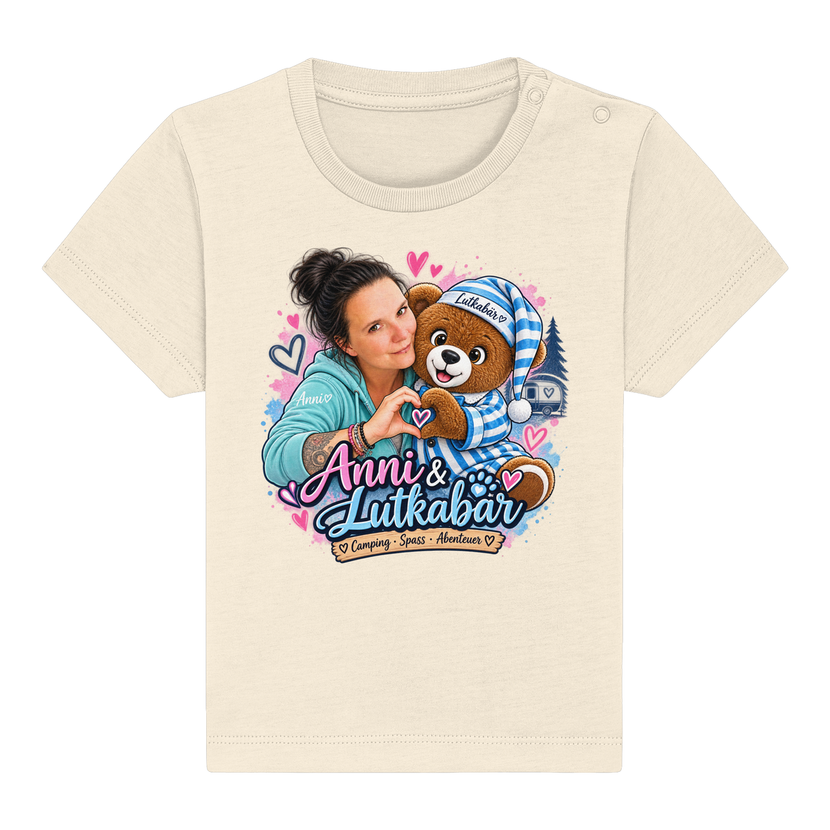 Lutkabär und Anni  - Baby Organic Shirt