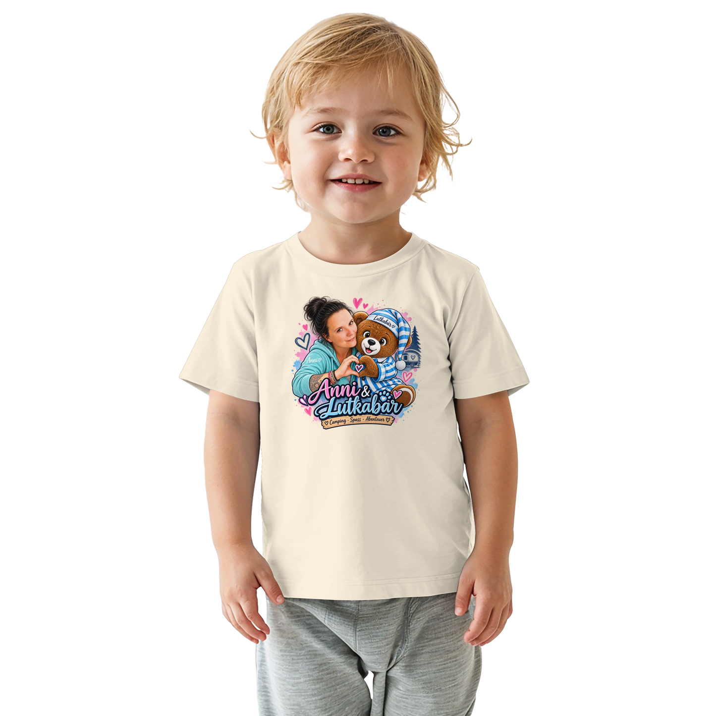 Lutkabär und Anni  - Baby Organic Shirt