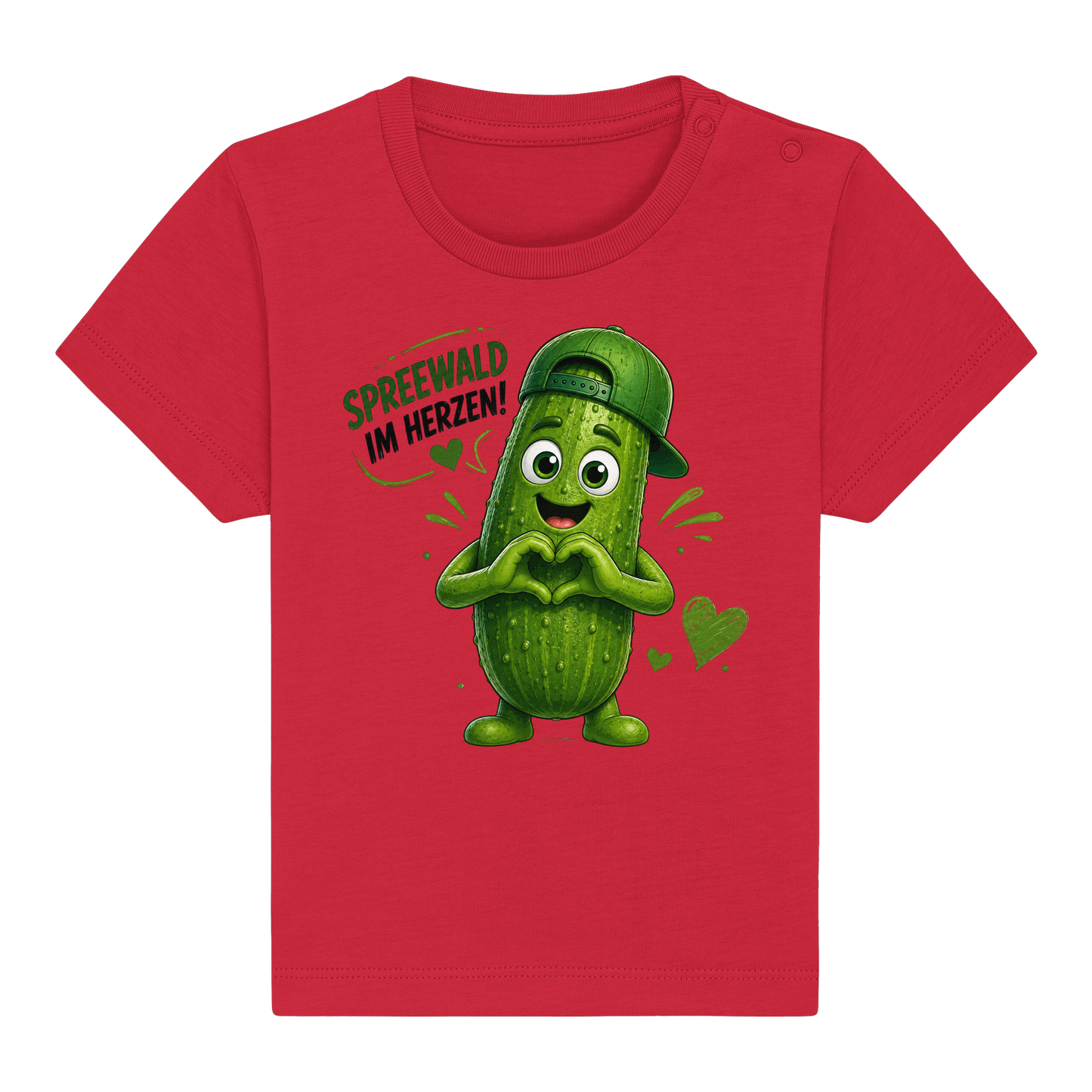 Gurki die Spreewaldgurke - Baby Organic Shirt