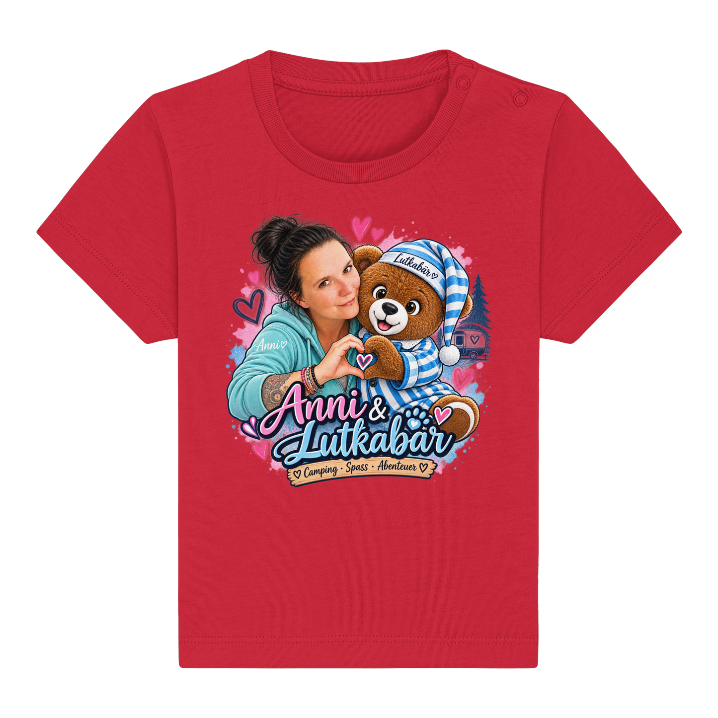 Lutkabär und Anni  - Baby Organic Shirt